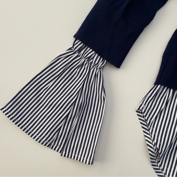 •New York & Company•Navy Striped Sweater•XS• - Picture 6 of 13